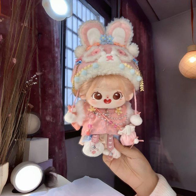 Kawaii Große Augen Plüsch Baumwollpuppe, Kuscheltier, ab 14 Jahren - Bild 1