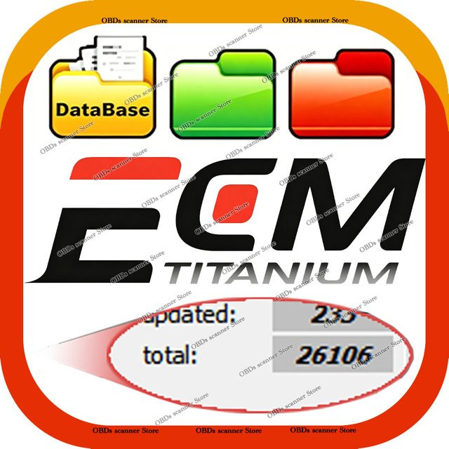 ECM TITANIUM 1.61 Software für KTAG und KESS V2 mit über 18259 Treibern zur ECU-Reparatur - Bild 1