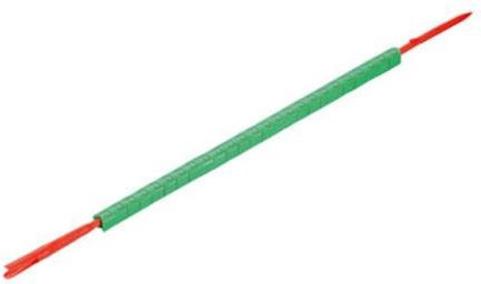 Weidmüller CLI R 02-3 GN/SW 5 Kennzeichnungsring in Grün mit Aufdruck 5 für Außendurchmesser 1,3 bis 3 mm - Bild 1