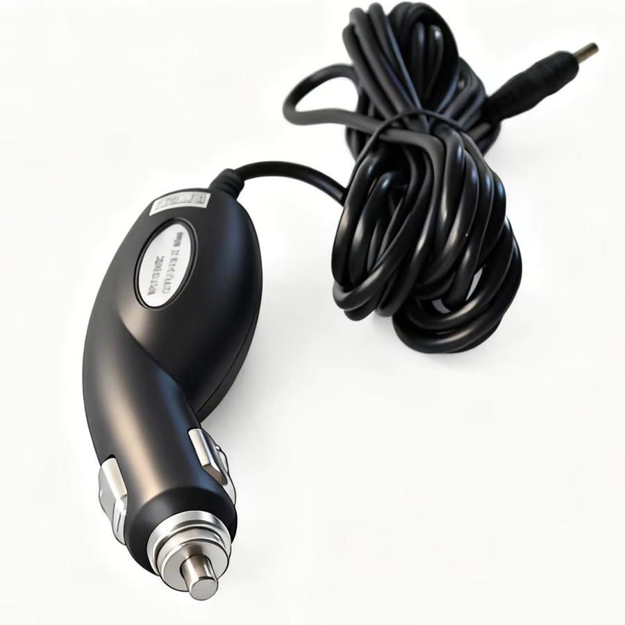 QXNY Autoladegerät in Schwarz mit 35 mm Barrel-Plug Anschluss für Mobiltelefone, Tablets, Dashcams und GPS, Eingang 12 V/24 V, Ausgang DC 5 V, 600 mA - Bild 2