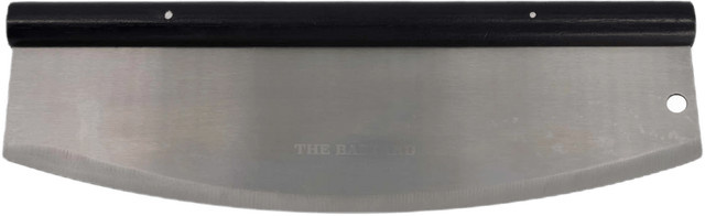 The Bastard Pizzaschneider aus Edelstahl in Schwarz und Silber - Bild 1