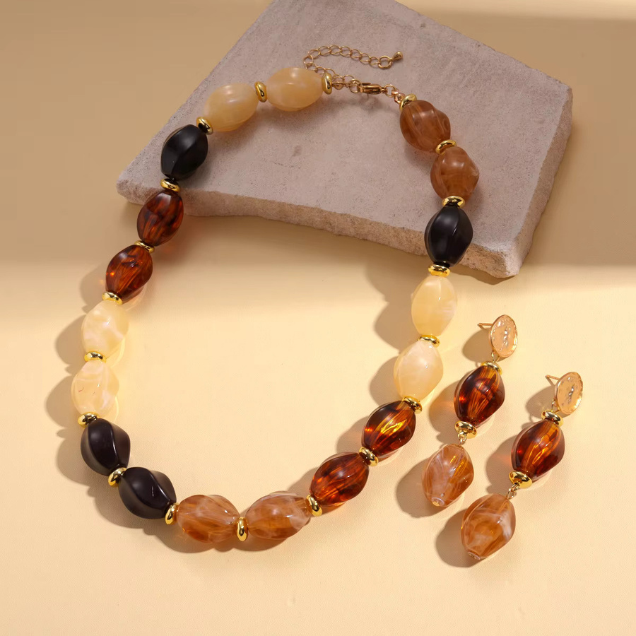 DooMei Schmuck-Set, Acryl, Perle, Bunt, Damen - Bild 2