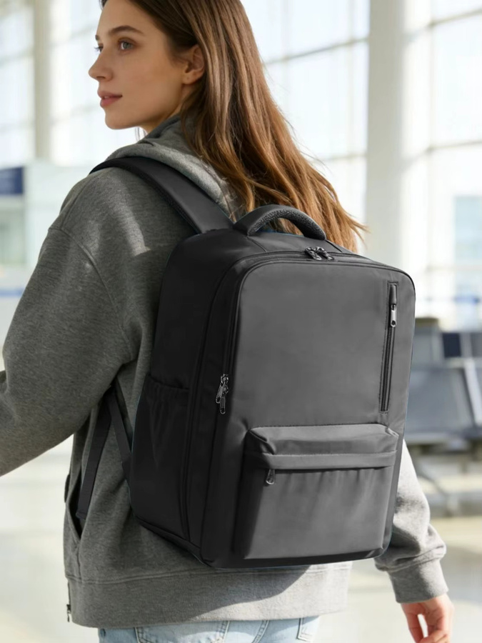 Fewchor Kleidungs-Aufbewahrungstasche in Grün, Vakuum-Kompressionsbeutel für Ryanair Rucksack, B/T/H: 40 x 30 x 20 cm - Bild 5