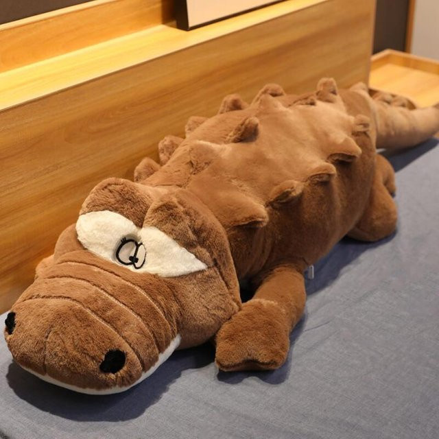 Binchi Fitness Krokodil Plüschkissen, Plüschkrokodil, 1.5m, ab 14 Jahre - Bild 1
