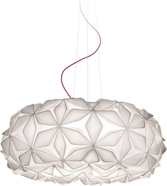 Slamp C'est La Vie Pendelleuchte in Weiß-Rot mit Opalflex und Lentiflex für Esszimmer und repräsentative Räume - Bild 1