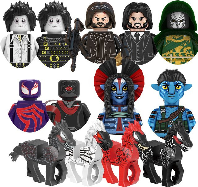 Ricky Toys John Wick Daredevil Avatar Minifiguren, Bausteine, Set / Bundle - Bild 1