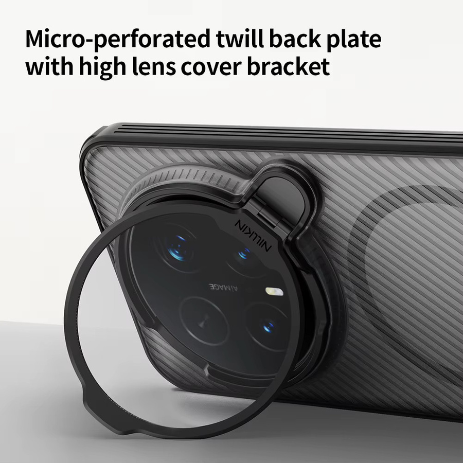 Nillkin Camshield Prop Magnetische Hülle für Honor Magic 8 Pro 5G in Schwarz mit Kameraschutz und Ständer - Bild 5