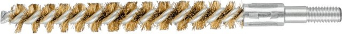 PFERD Innenbürste IBU 1080/M6 ungezopft aus Messing-Draht, Durchmesser: 10 mm, Höhe: 80 mm, M6 Gewinde, Gold - Bild 2