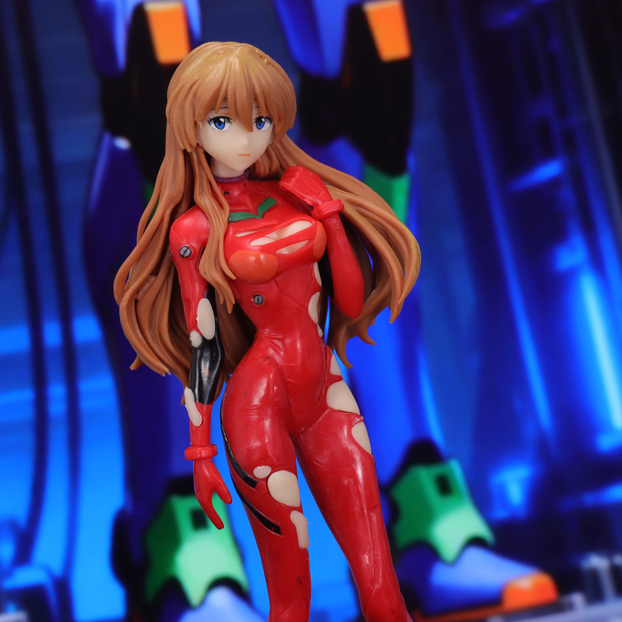 Bandai Evangelion Rei Ayanami, Asuka, Anime-Figuren, Sammelfiguren - Bild 2