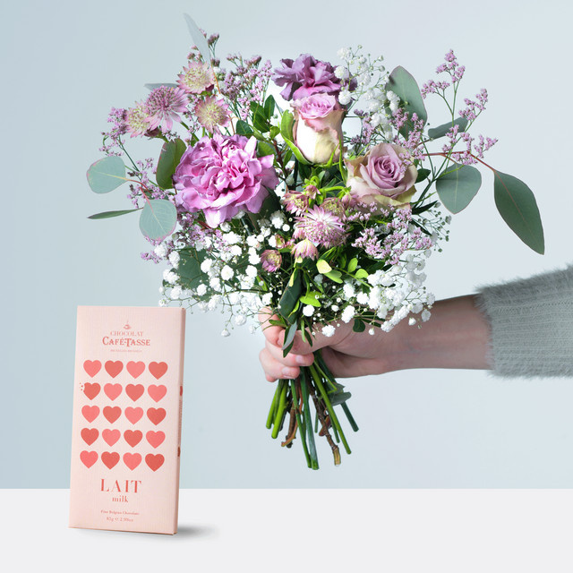 BLUME2000 Bouquet pink lightpink multicolour - Bild 1