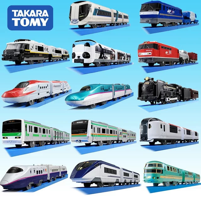 TAKARA TOMY S-Serie Shinkansen Elektrozug, Miniaturmodell, Metall, ab 3 Jahren - Bild 1