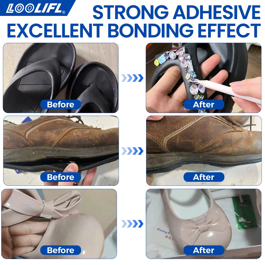 Loolifl 401 Instant Strong Super Glue universeller Sekundenkleber für Harz, Keramik, Metall und Glas - Bild 2