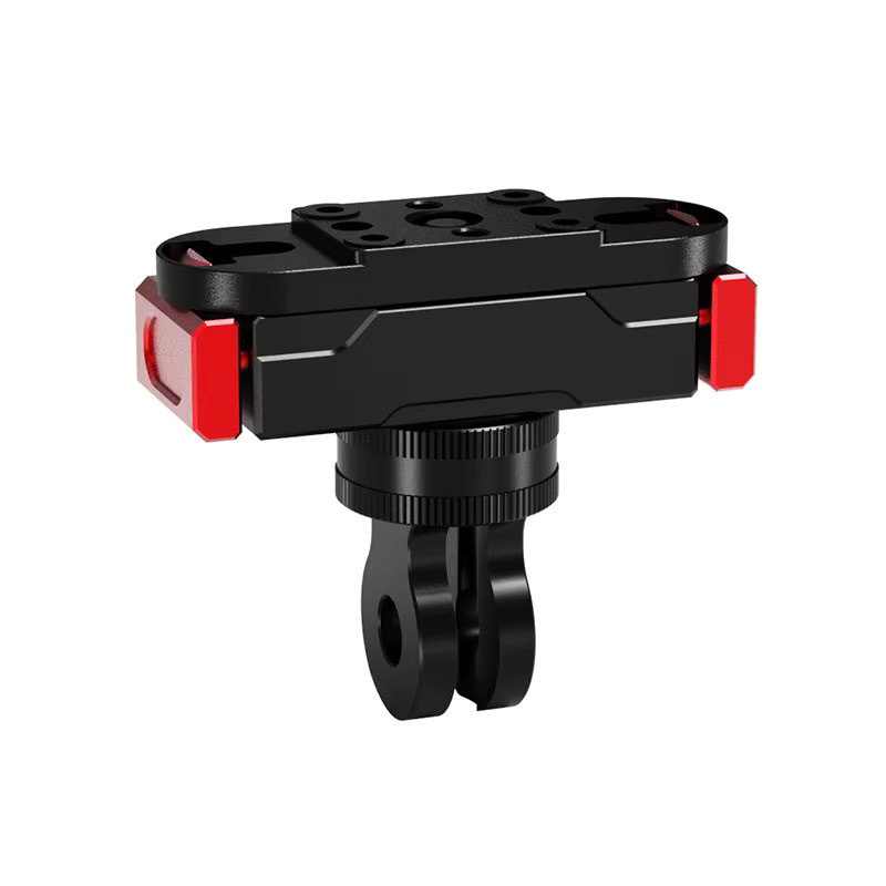 Magnetische Schnellverschluss-Basis und 1/4 Zoll ARRI Stativ-Adapterhalterung für GoPro Action-Kameras in Schwarz - Bild 3