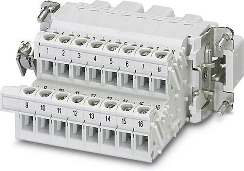 Phoenix Contact Klemmenadapter HC-B 16-A-UT-PER-M in Weiß, 5 Stück - Bild 1