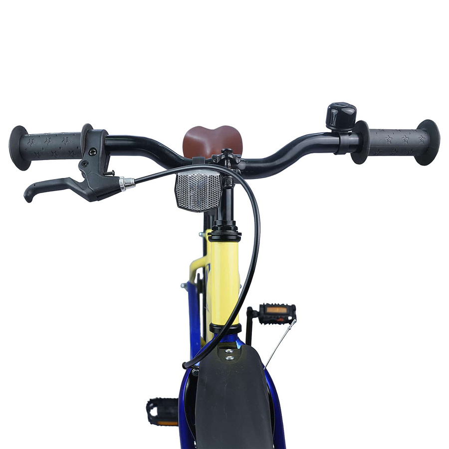 vidaXL Kinderfahrrad 18 Zoll Gelb für 5-7 Jahre Alt - Bild 4