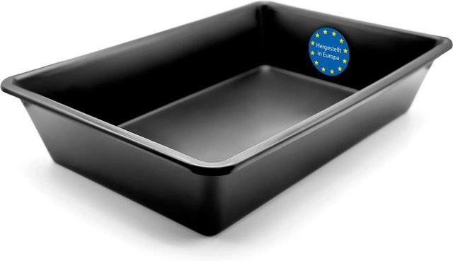 Multifunktionale BigDean Kunststoff-Wanne als Pflanzwanne, Anzuchtwanne oder Kleintiertoilette, B/T/H: 60 x 40 x 12 cm - Bild 1