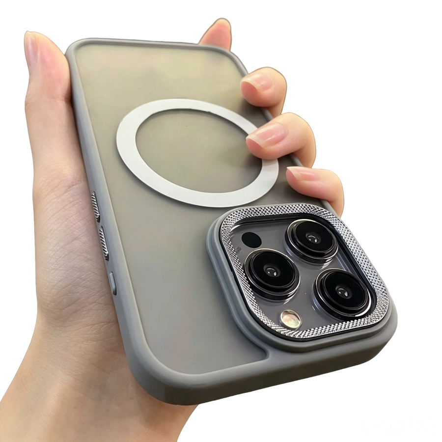VOUVI Transparente Magnetische Kabellose Ladehülle mit Air Skin Feel Matt-Oberfläche für iPhone 17 16 15 14 13 12 11 Pro Max und Plus - Bild 4