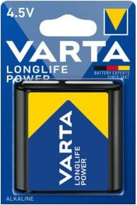 Varta Longlife Power Batterie 4,5V 3LR12 - Bild 1