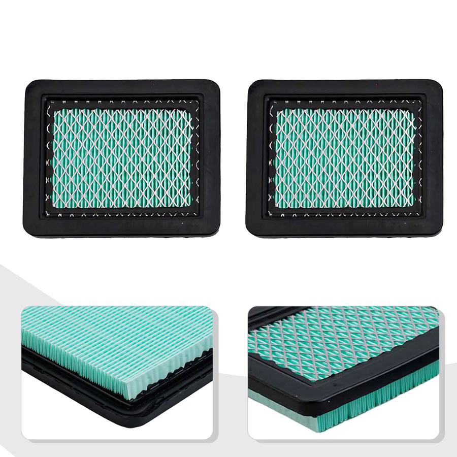 VIBRATITE 2-teiliges Rasenmäher-Luftfilter-Set als Ersatz-Luftfilter für Honda HRX 537 HRB 535 HRD 536 IZY 53 und HRG 536, H x B x T: 20 x 133 x 113 mm - Bild 2