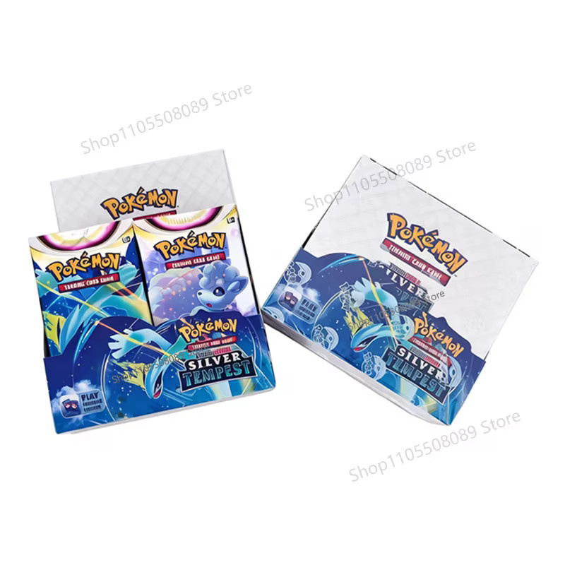 Pokémon Schwert & Schild Silberner Sturm Booster Box, Sammelkartenspiel, ab 6 Jahren - Bild 2