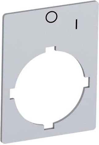 ABB SK615550-75 Beschriftungsschild in Grau - Bild 1