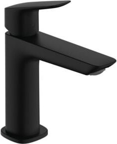 Hansgrohe Einhebel-Waschtischarmatur Logis mit Push-Open-Abfluss in Matt-Schwarz - Bild 1