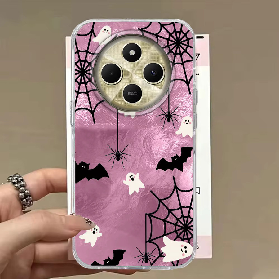Xiaomi Handyhülle mit lustigem Halloween Geister Gesicht für Redmi Note 14 13 12 11 10 11S 10S 9 Pro 15 15C 14C 13C A3X A1 A2 A3 A4 9C 9A Abdeckung - Bild 3