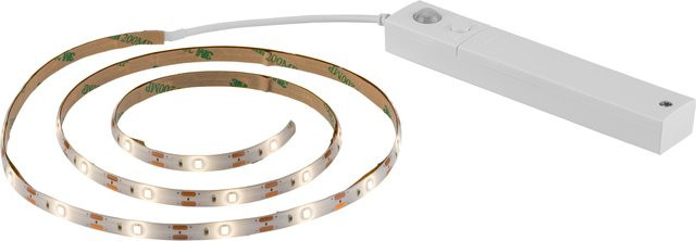 LIVARNO HOME LED Band mit Bewegungsmelder, batteriebetrieben, weiß, Länge: 1 m - Bild 1