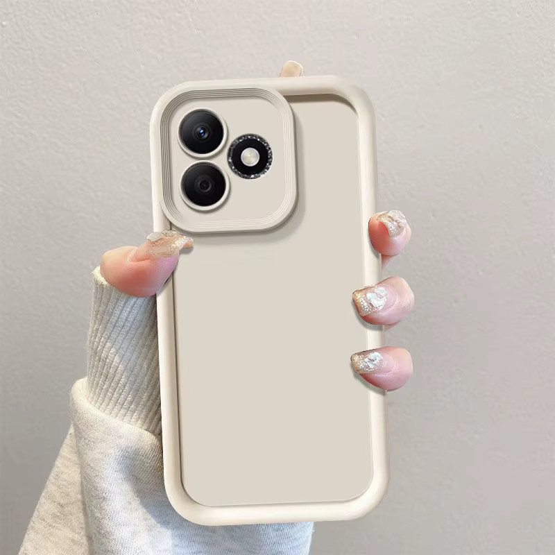Stoßfeste Matte Schutzhülle für OPPO A5 Pro 4G und 5G in Schwarz mit Hautgefühl - Bild 3