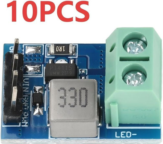 PT4115 DC 12V LED Konstantstrom Treiber mit PWM Dimmer Modul - Bild 1