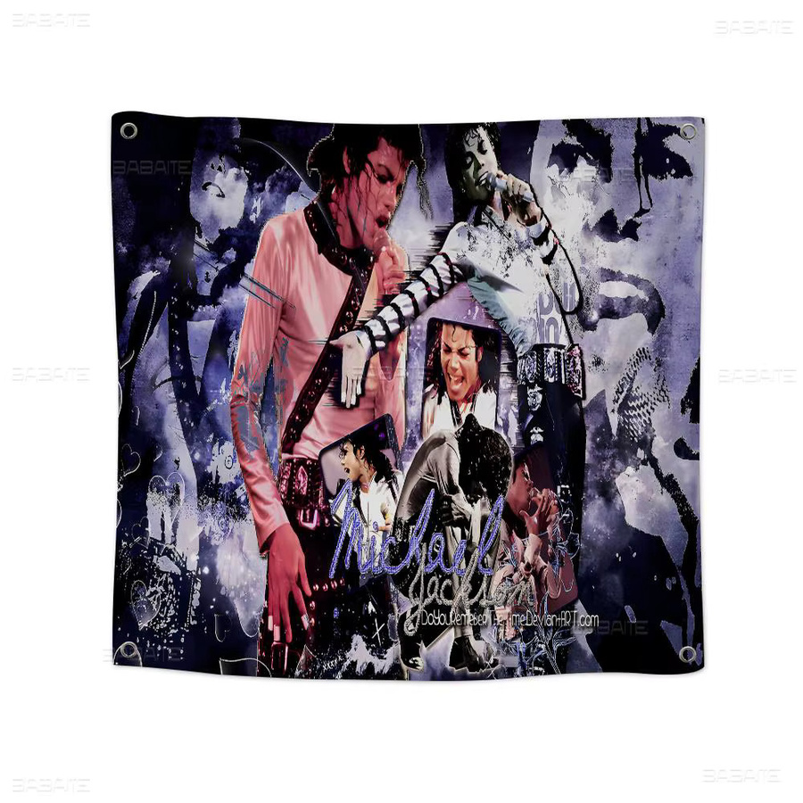 Beast Kingdom Michael Jackson Werbeflagge aus Textil in Multicolour, Rechteckig, Breite: 70 cm, Höhe: 50 cm - Bild 7