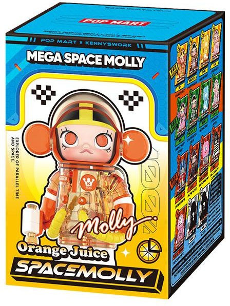 POP MART MEGA SPACE MOLLY 100% Serie 4 Blind Box, 9-teiliges Set - Bild 1