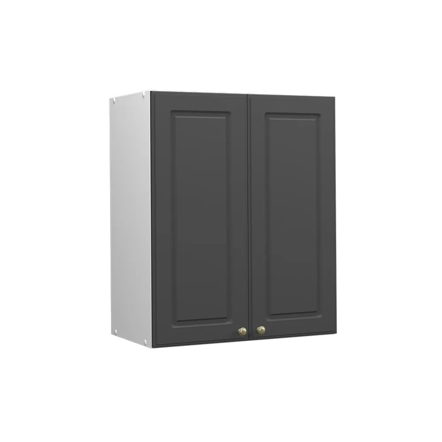 Vicco Hängeschrank Fame-Line Landhaus Weiß Anthrazit Gold Breite: 60 cm, Höhe: 72 cm, Tiefe: 34,1 cm - Bild 3