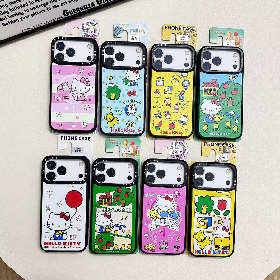 Sanrio Hello Kitty und My Melody MagSafe Handyhülle für iPhone 17 16 15 14 Pro Max 13 stoßfeste Schutzhülle - Bild 2