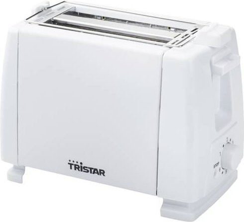 Tristar BR-1009 Toaster mit eingebautem Brötchenaufsatz in Weiß - Bild 1