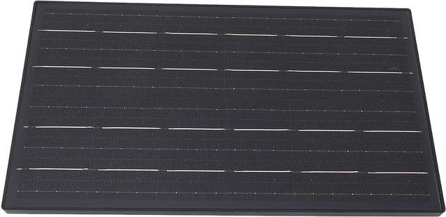 OutsideWorld Tragbares 10W Photovoltaik-Solarmodul mit einstellbarem Winkel in Grau - Bild 1
