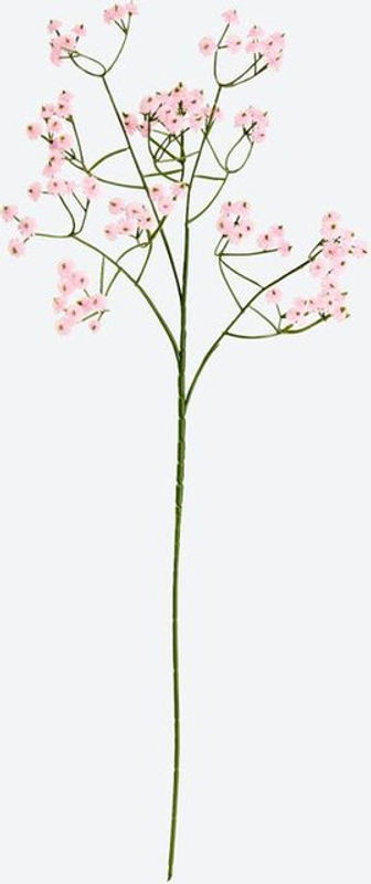 Künstliche Schleierkraut-Blume in Rosa, Höhe: 60 cm - Bild 1