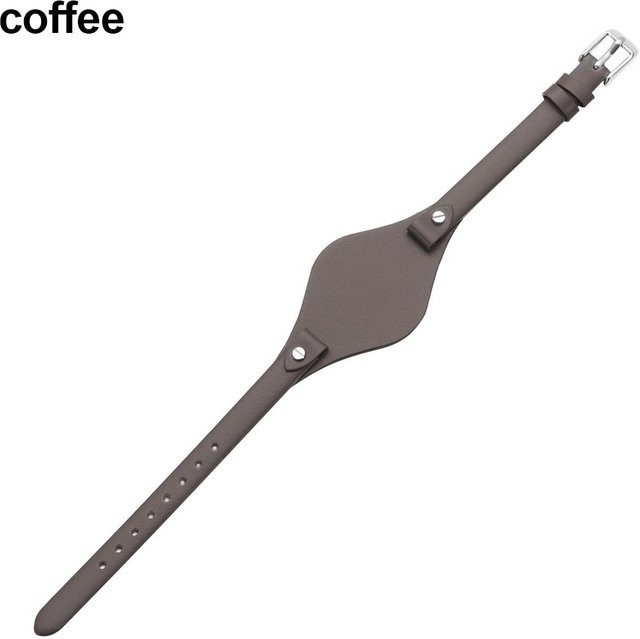 InsprerMe Uhrenarmband Leder, kaffeebraun, Unisex - Bild 1
