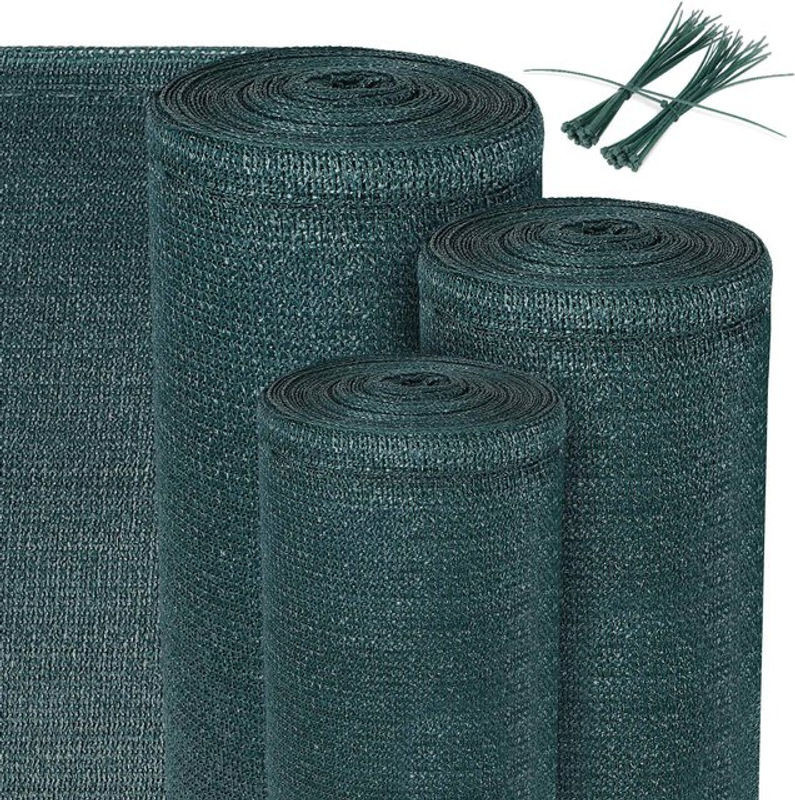 Sol Royal Schattennetz Schattiergewebe Grün B: 25 m, T: 16 m, 165g/m² aus Polyester und Kunststoff - Bild 1