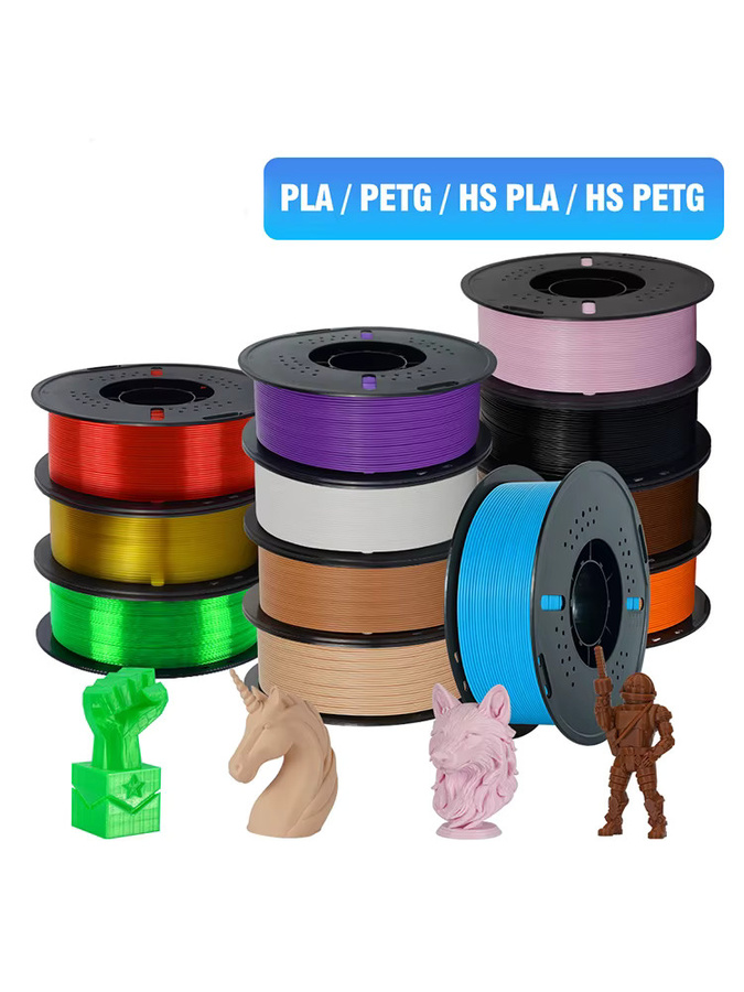 KINGROON Hochgeschwindigkeits PETG 3D-Druckfilament, 1,75 mm, Grau, 5 kg - Bild 7