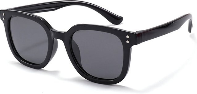 Techsuit 8351-C11 Sonnenbrille, Kinder, Vollrand, Square, Kunststoff, schwarz, polarisiert - Bild 1