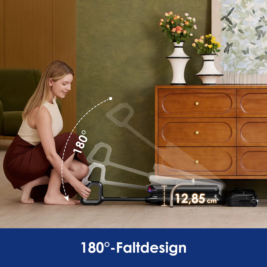 Tineco Floor One S7 Artist Nass Trockensauger mit DualBlock Anti-Tangle-Design, 85°C Flashdry und 180° Lay-Flat Funktion für Hartböden und Tierhaare - Bild 5