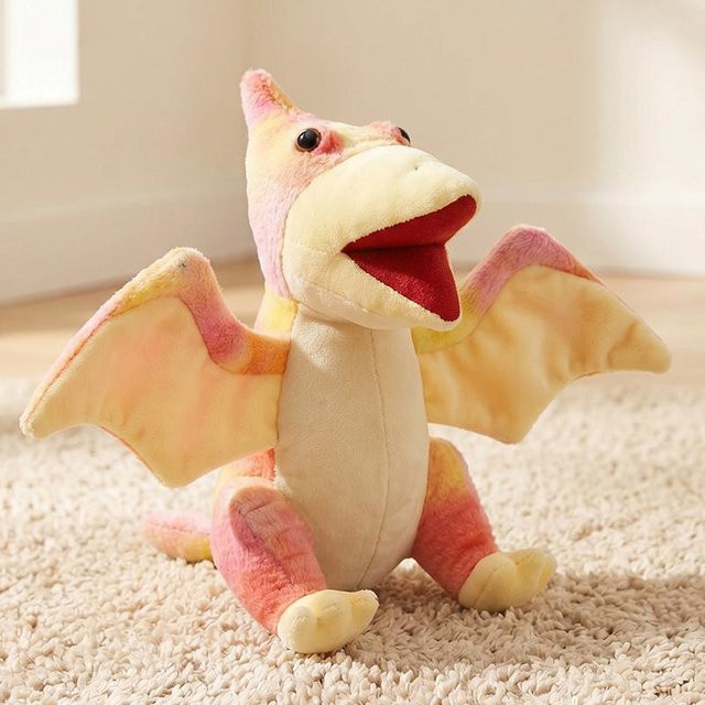 Yiran toy Dinosaurier Plüschtier, Tyrannosaurus Rex Triceratops Pterosaurier, ab 0 Jahre - Bild 1
