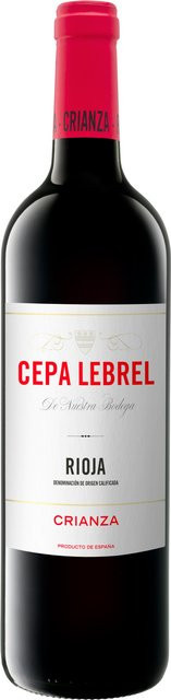 Cepa Lebrel Rioja Crianza Tempranillo trocken Rotwein 2020 0,75 l - Bild 1