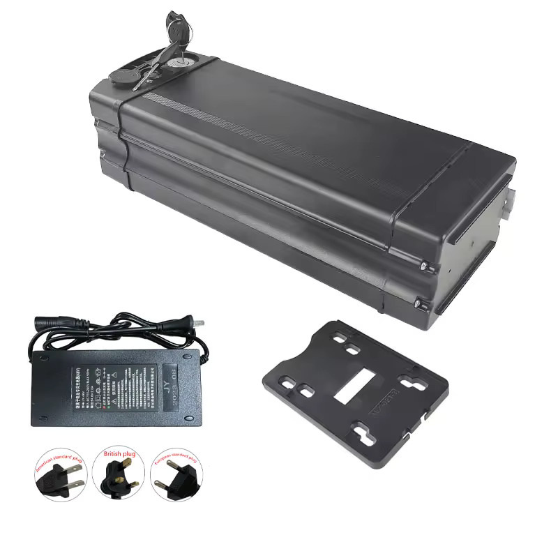 SUYIJIA Silverfish Elektrofahrrad-Batterie 48V in Schwarz mit 18650-Zellen für 500-3000W Leistung - Bild 3