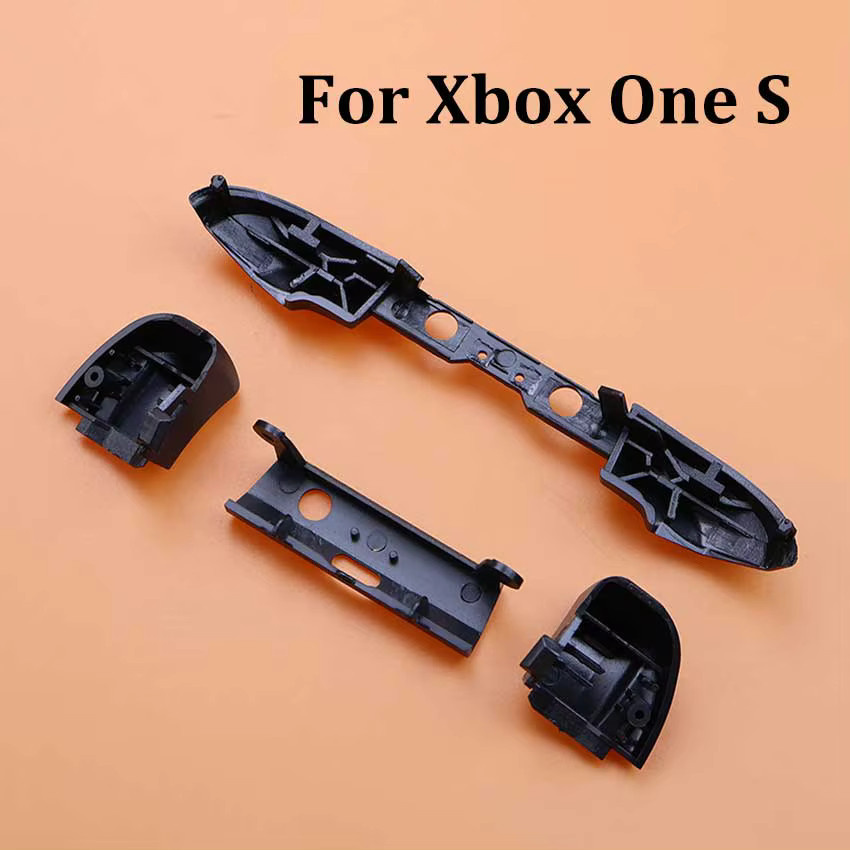 Microsoft Ersatz-Tasten Set für Xbox One S Slim Controller in Schwarz inklusive LT RT RB LB Trigger Buttons und Schraubendreher-Werkzeug - Bild 2
