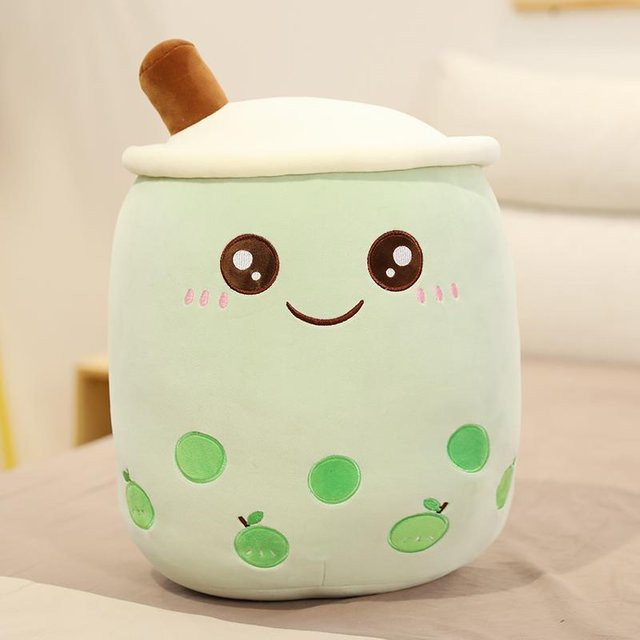 Yiran Health & Beauty Kawaii Familie Milch Bubble Tea Tasse Plüschtier, ab 3 Jahre - Bild 1
