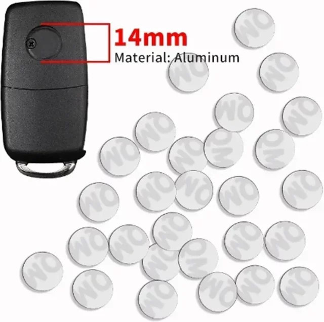 BMW Auto Logo Aufkleber für Fernbedienung und Autoschlüssel in 11mm und 14mm - Bild 1