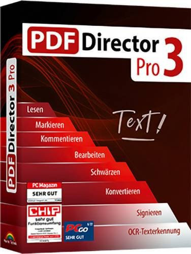 Markt & Technik PDF Director 3 PRO Vollversion für Windows mit 3 Lizenzen - Bild 1