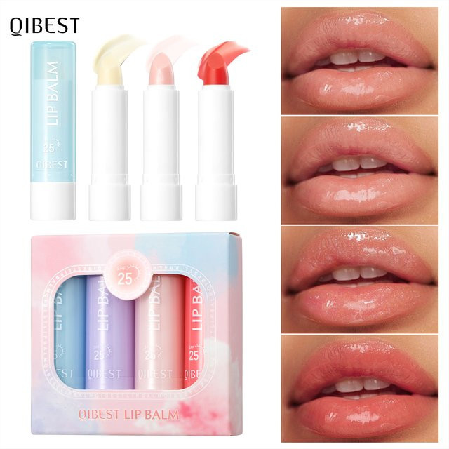 QIBEST Lippenbalsam, Farblos, Glänzend, Unisex - Bild 1